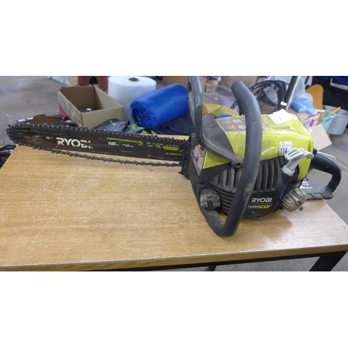 2021 - A Ryobi Power XT petrol chainsaw