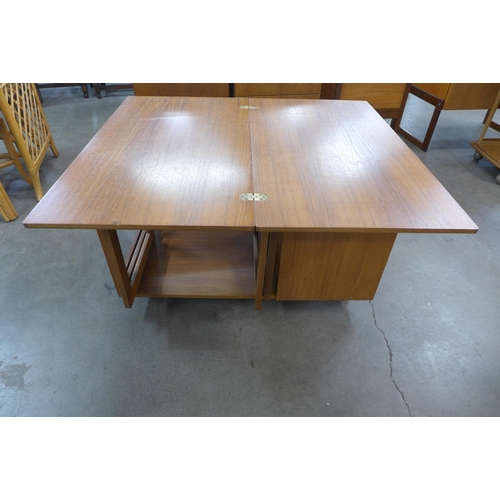 21 - A McIntosh Tristor teak nest of tables/cabinet