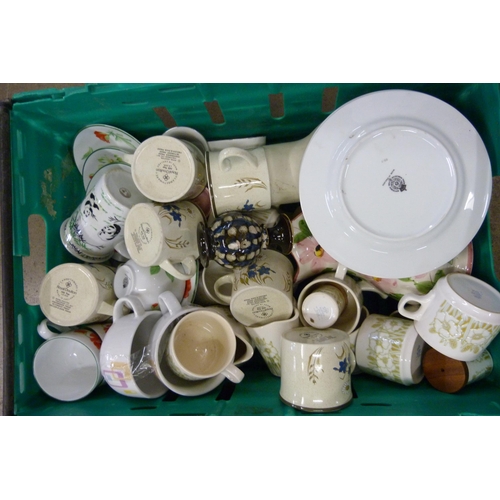 332 - Four boxes of assorted china