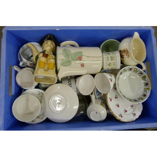 333 - Four boxes of assorted china