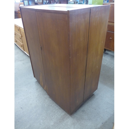 35 - A teak home office cabinet