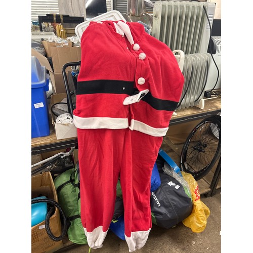 2363 - A Santa suit and a box of household goods