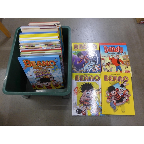 1048 - A collection of Dandy, Beano and other annuals, approximately 50 **PLEASE NOTE THIS LOT IS NOT ELIGI... 