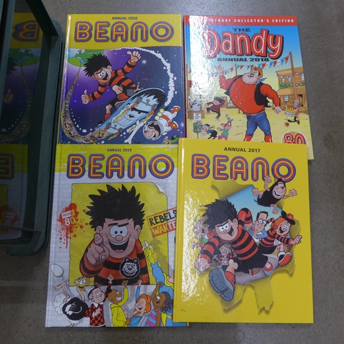 1048 - A collection of Dandy, Beano and other annuals, approximately 50 **PLEASE NOTE THIS LOT IS NOT ELIGI... 