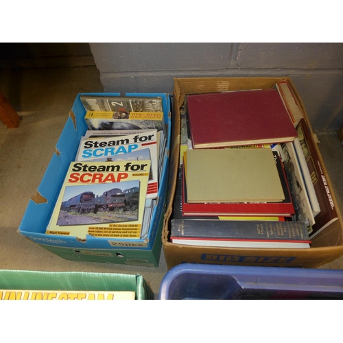 1061 - Four boxes of railway books **PLEASE NOTE THIS LOT IS NOT ELIGIBLE FOR POSTING AND PACKING**