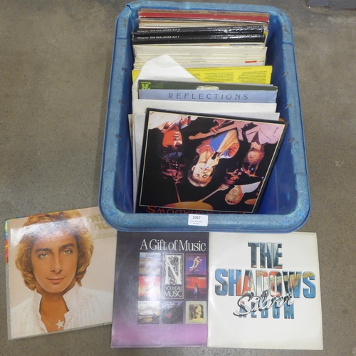 1067 - A collection of LP records **PLEASE NOTE THIS LOT IS NOT ELIGIBLE FOR POSTING AND PACKING**