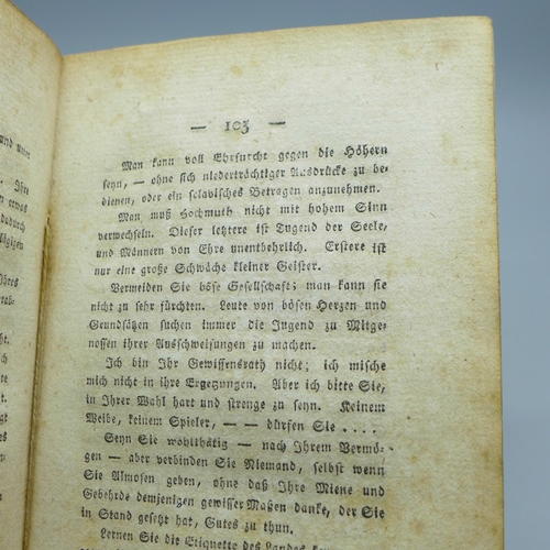 618 - An Icelandic Bible, 1776, 1st Edition, and a German Almanac, 1804