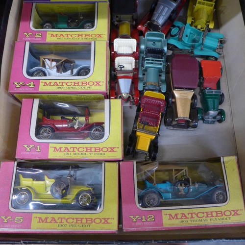 656 - Matchbox Models of Yesteryear, seven boxed