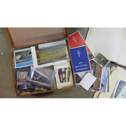 739 - A large quantity of photographs and postcards