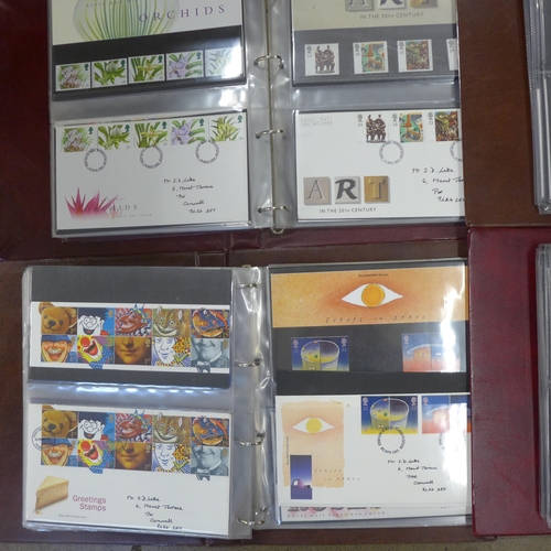 749 - Four albums of Royal Mail first day covers