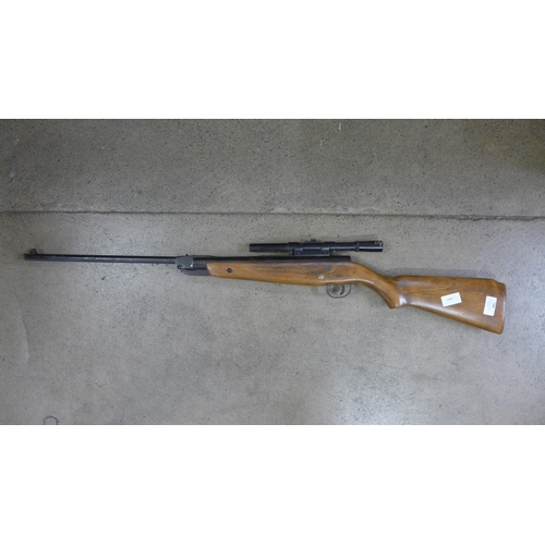 788 - A Falcon .22 air rifle with 4x15 scope