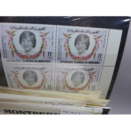 798 - Stamps; worldwide stamps on stock cards, all identified and catalogued in excess of £1,000