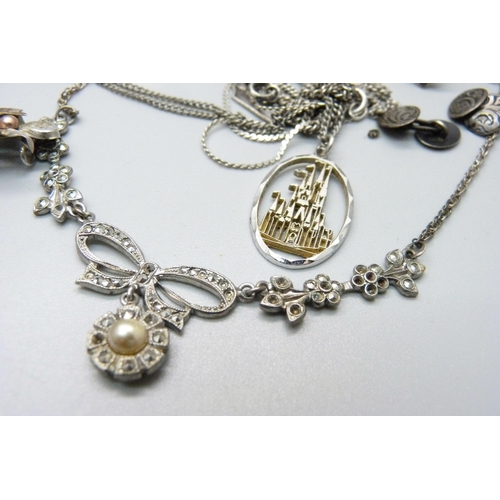 964 - Silver jewellery