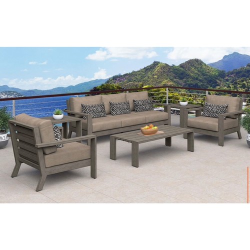 1493 - An Atleisure Brookview 6 piece patio set, original RRP £1874.91 + vat (4180-20) *This lot is subject... 