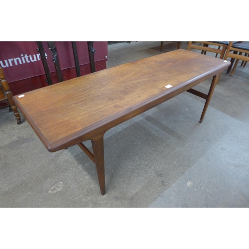 10 - A Younger Fonseca teak rectangular coffee table, designed by John Herbert