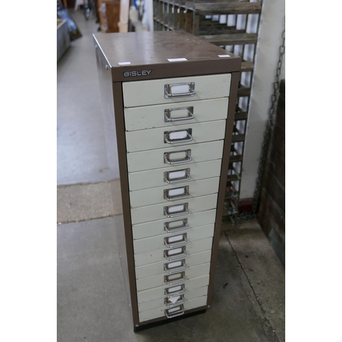 239 - A Bisley metal filing cabinet