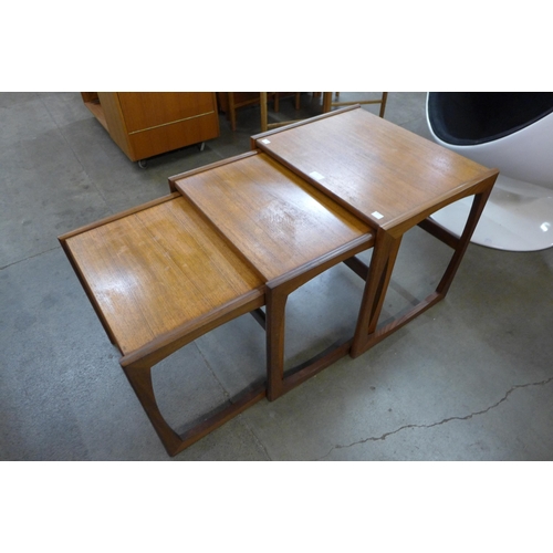 33 - A G-Plan Quadrille teak nest of tables