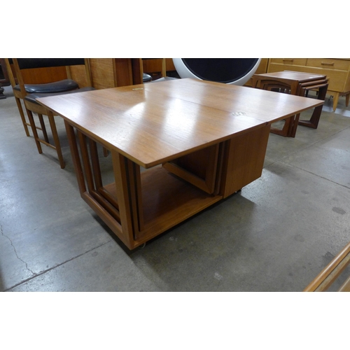 34 - A McIntosh Tristor teak nest of tables/cabinet