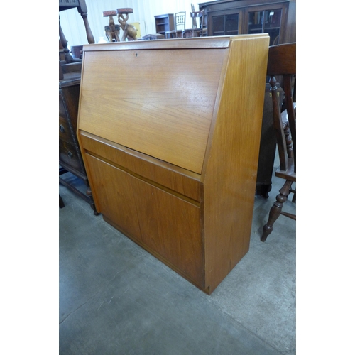 53 - A Remploy teak bureau