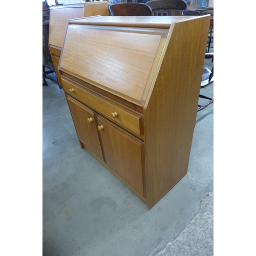 54 - A teak bureau