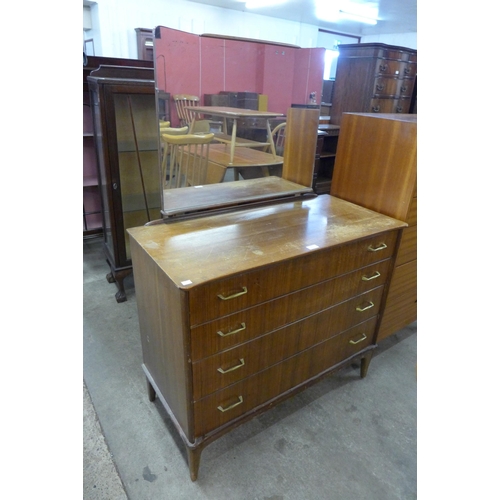 55 - A Lebus afromosia dressing chest