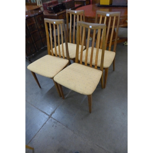 60 - A set of four G-Plan Fresco teak dining chairs