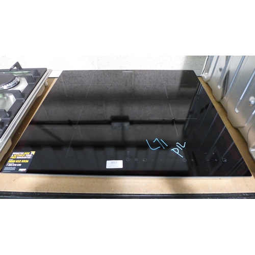 3017 - Zanussi Hob2Hood 4 Zone Induction Hob (Model no: ZITN643K) (H44xW590xD520)  Original RRP £249.17 inc... 