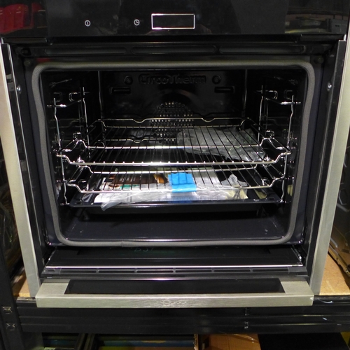 3028 - Neff N70 Single Multifunction Pyrolytic Slide & Hide Oven - Stainless Steel - (Model no: B57CR22N0B)... 