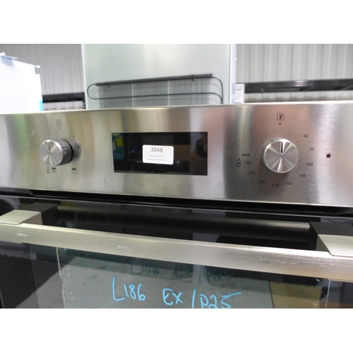 3048 - Viceroy Stainless Steel Single Oven with Eco Steam (Model No: WROV60SS) (H595XW595XD547) * This lot ... 