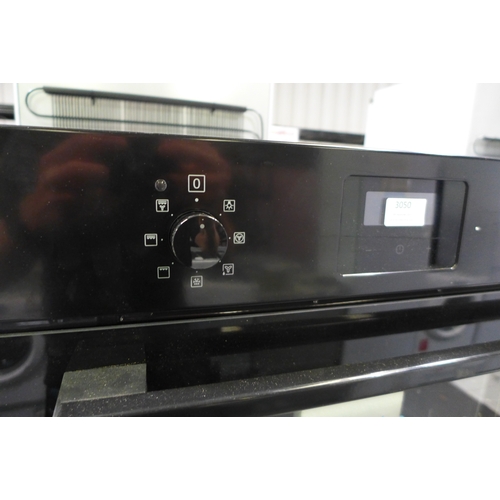 3050 - Zanussi Series 20 Black Integrated Oven (Model No: ZOHNX3K1) (H589xW594xD568) Original RRP £265.83 i... 