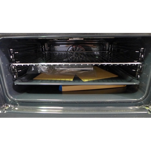 3052 - Zanussi Series 60 Integrated Black Combi Microwave Oven (Model no: ZVENM6K2) (H455xW595xD567) Origin... 