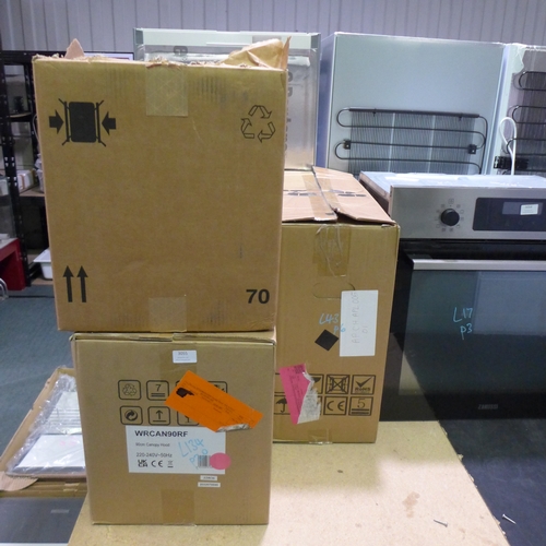 3055 - Three Viceroy Cooker Hoods * This lot is subject to vat