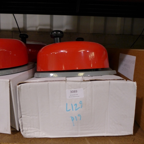 3089 - Four Manual Fire Alarms * This lot is subject to VAT