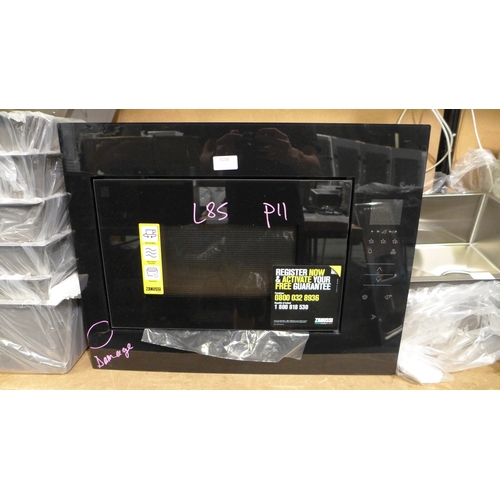 3108 - Zanussi Wall Microwave (H459xW594xD404) - model:- ZMBN4SK, original RRP £315.84 inc. VAT * This lot ... 