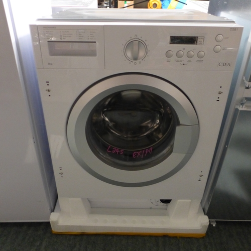 3241 - CDA C1381 8Kg Washing Machine * This lot is subject to VAT