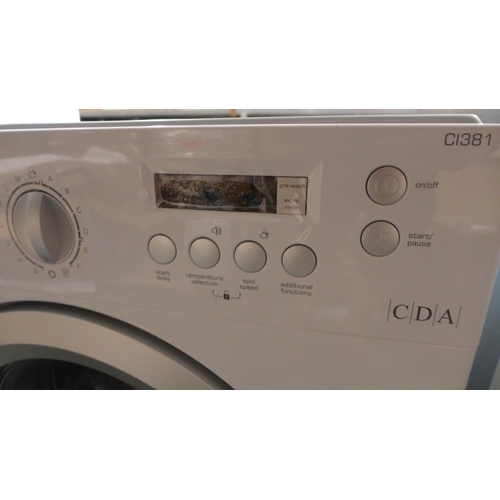 3241 - CDA C1381 8Kg Washing Machine * This lot is subject to VAT