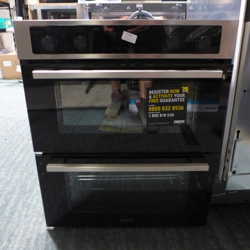 3244 - Zanussi Built-Under Double Oven with AirFry (H715xW594xD568), original RRP £540.84 inc. VAT * This l... 