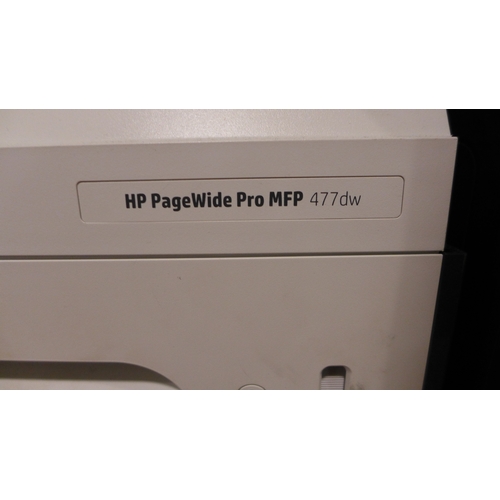 3256 - Six HP Pagewide Pro MFP 447dw printers * This lot is subject to VAT