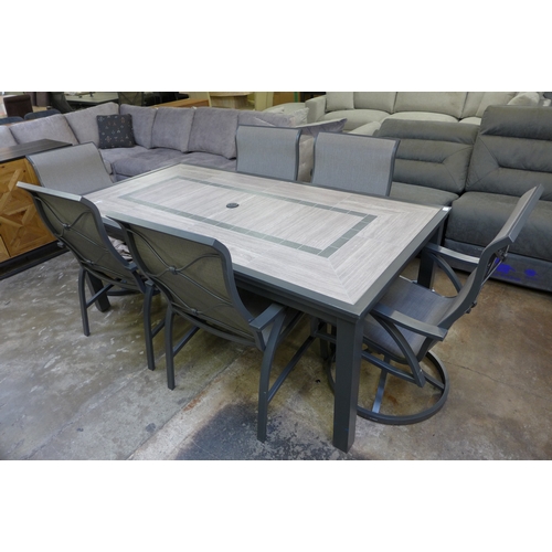 1426 - A Kingston Sunvilla Seven Piece Dining Set, original RRP £1083.33 + VAT  (4181 -15)  * This lot is s... 