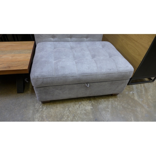 1449 - A Thomasville Kylie Corner Sofa With Storage Ottoman, original RRP £958.33 + VAT  (4181 -7)  * This ... 