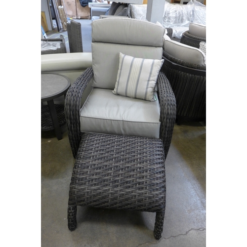 1462 - A Nogales Five Piece Woven Chat Set, original RRP £749.99 + VAT - missing cushion  (4181 -27)  * Thi... 