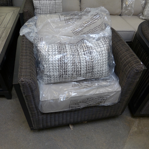 1465 - Agio Wellington 4 piece woven deep seating set, original RRP £2333.33 + VAT (4179-6) *This lot is su... 