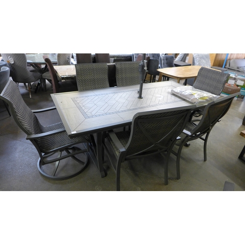 1472 - Sunvilla Murray 7 piece Sling dining set, original RRP £833.32 + VAT - minor marks (4179-20) *This l... 