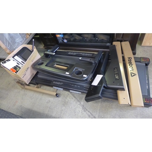 1543 - A Reebok Jet 300+ Treadmill (model no.:- RVJF-20721GD), original RRP £716.66 + VAT  - not checked or... 