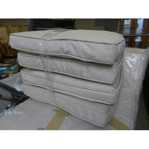 1596 - Two large boxes of outdoor garden furniture cushions