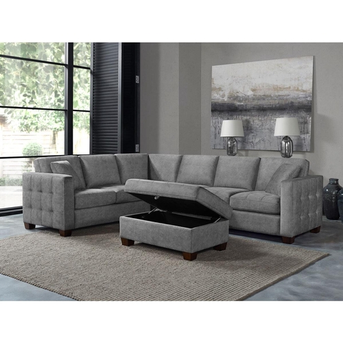 1514 - Thomasville Kylie corner sofa with storage ottoman, original RRP £958.33 + VAT (4179-23) *This lot i... 