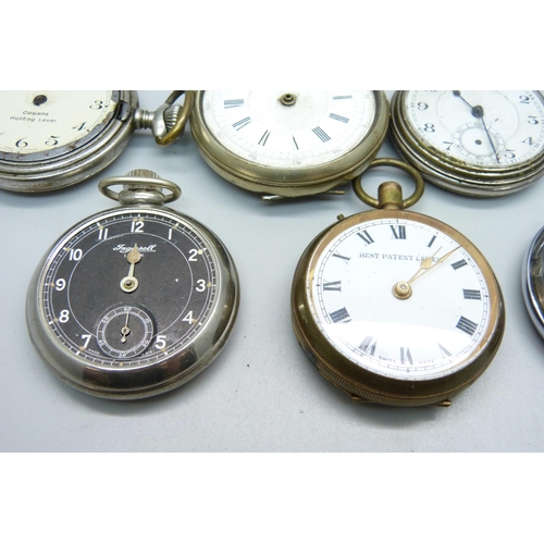 1038 - Six pocket watches, a/f