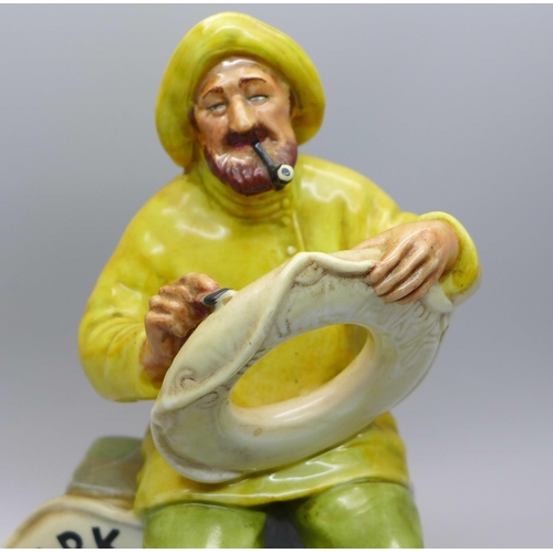 606 - A Royal Doulton The Boatman figure