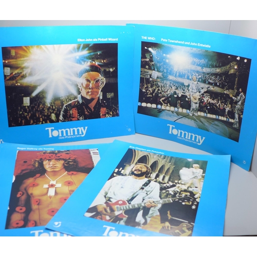 649 - The Who; Tommy, set of eight foreign lobby cards