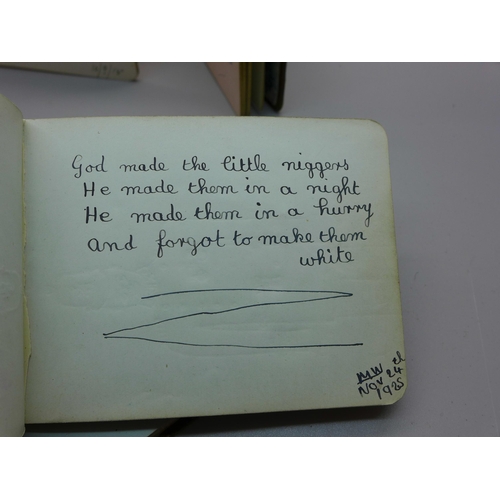 651 - Early 20th Century autograph and keepsake books